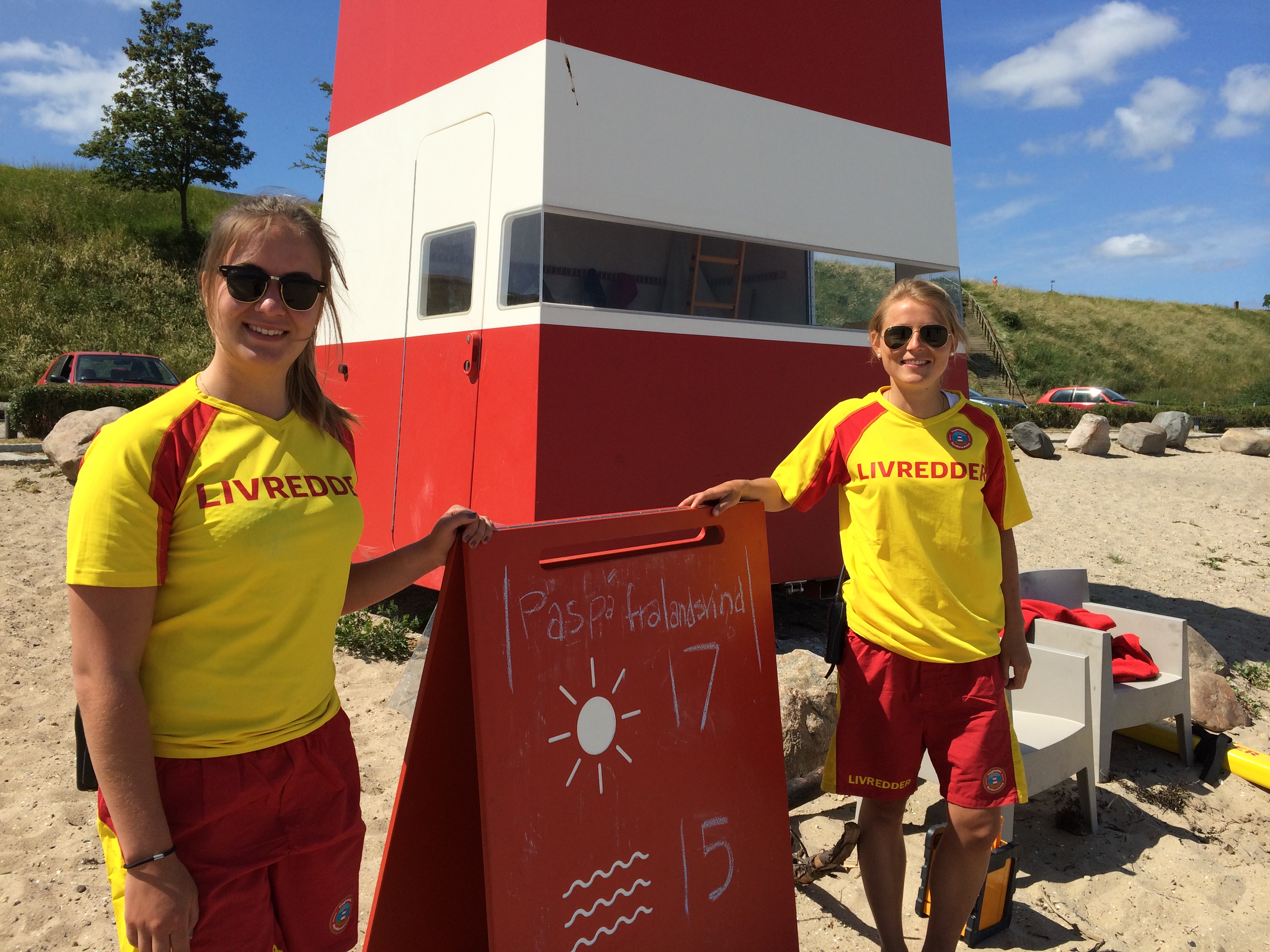 KYSTLIVREDERE STÅR KLAR PÅ ØSTERSTRAND FRA 23.JUNI