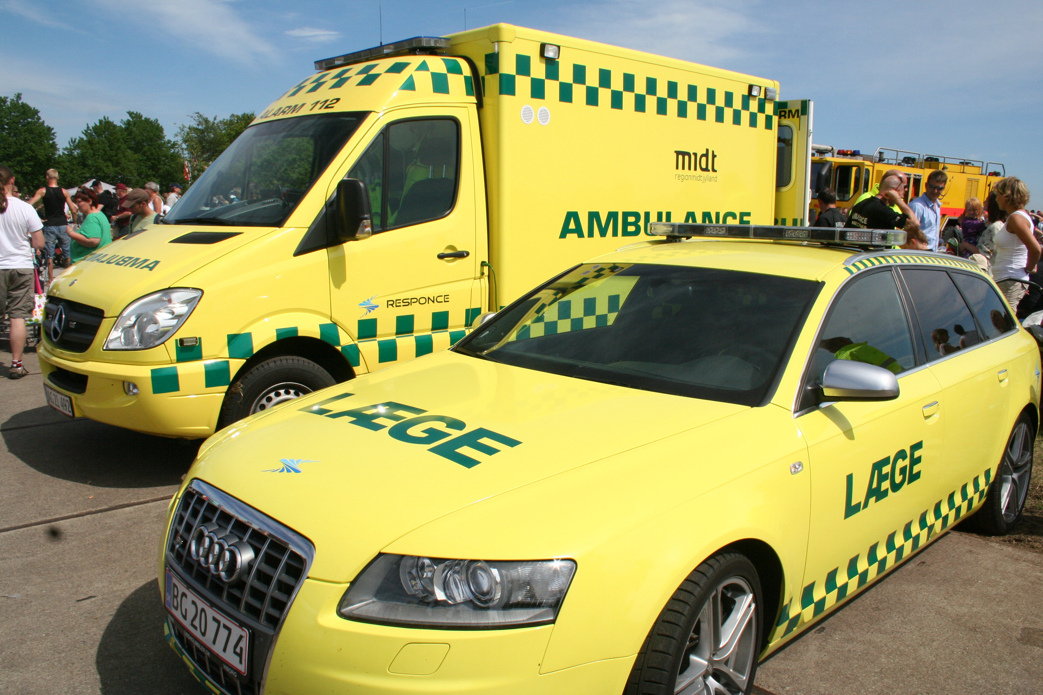SLUT MED FALCK-AMBULANCER I FREDERICIA & VEJLE
