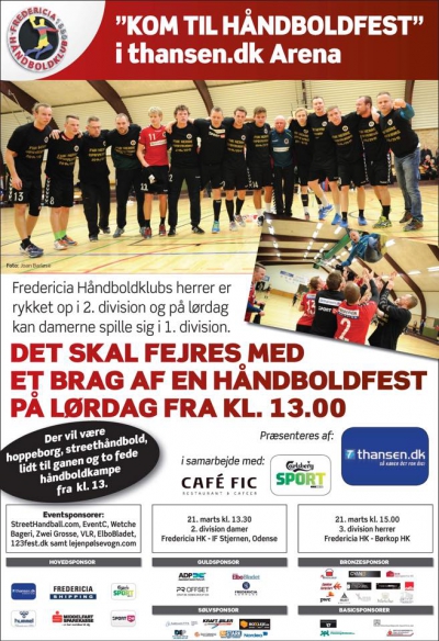 TV : Håndbold-oprykninger fejres