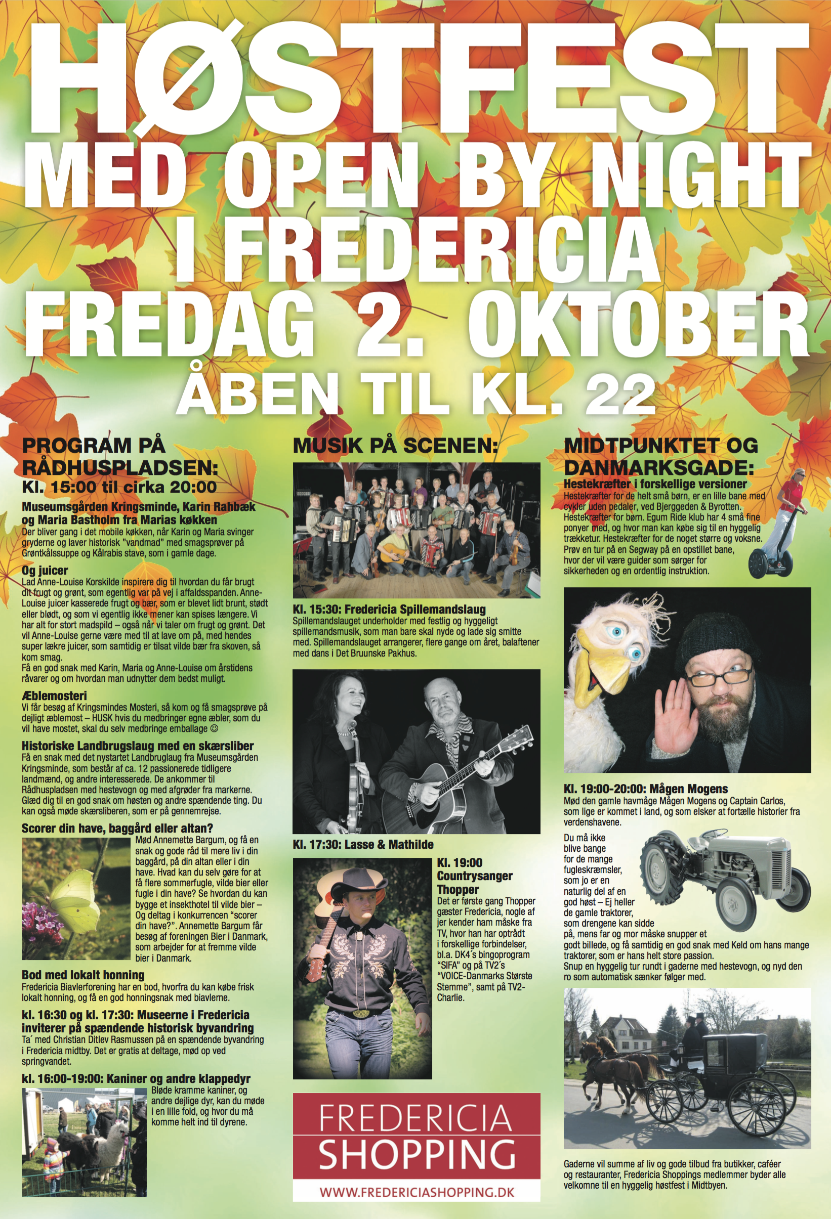 Høstfest og Open by night i Fredericia