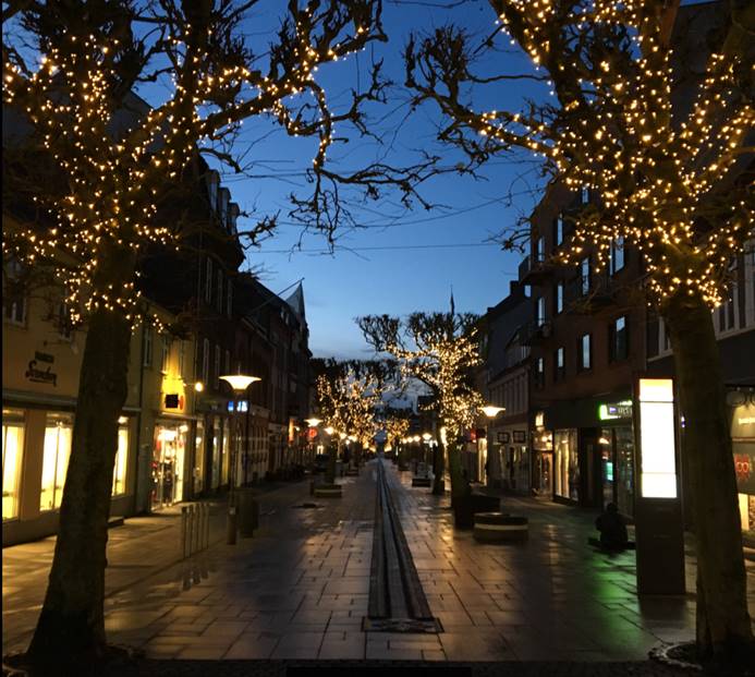 VINTERBELYSNING I FREDERICIA