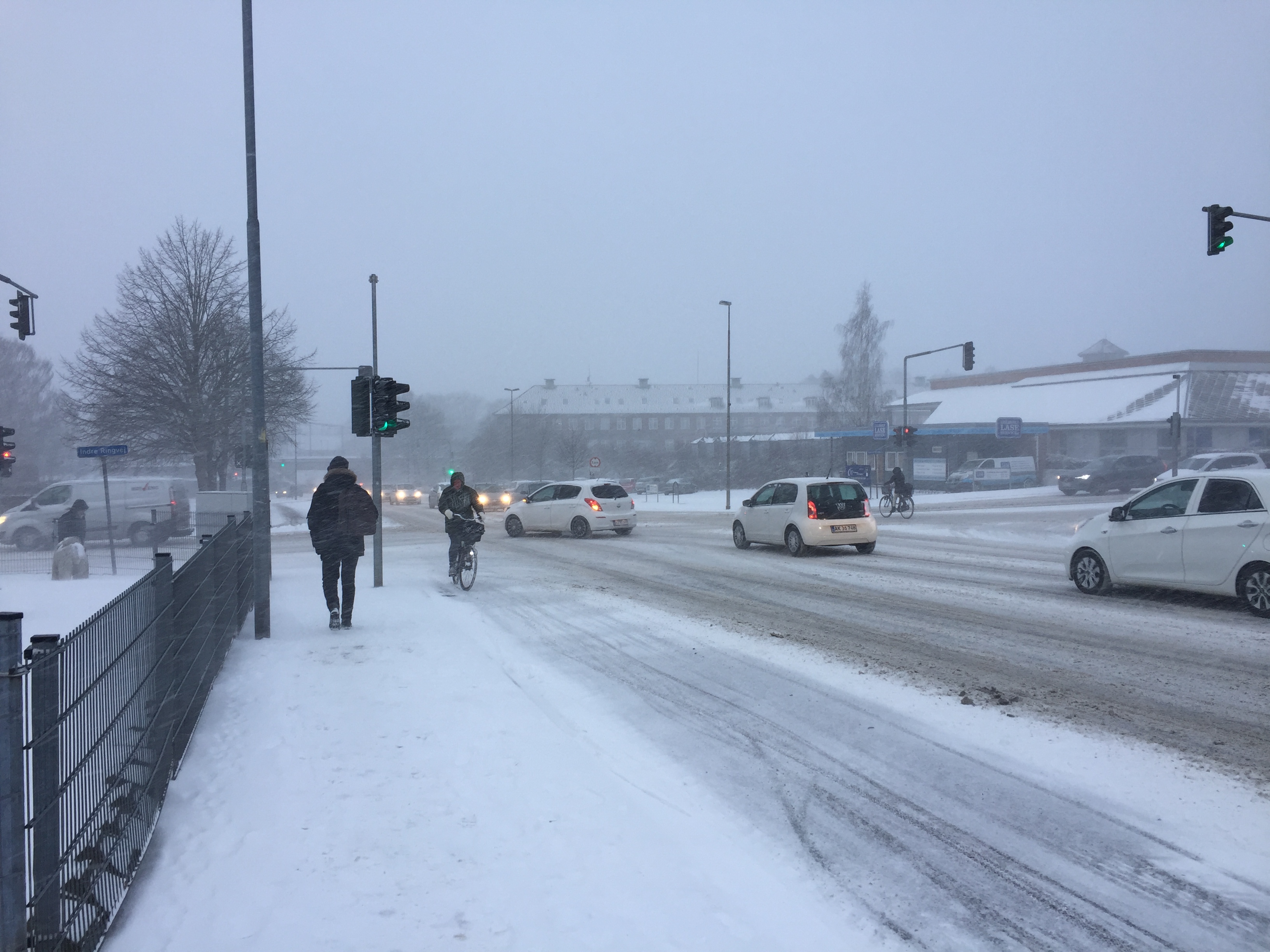 Så er vinteren begyndt – i hvert fald ifølge Vejdirektoratet