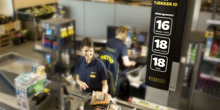 TOBAKKENE ER VÆK FRA KUNDERNES SYNSFELT I NETTO