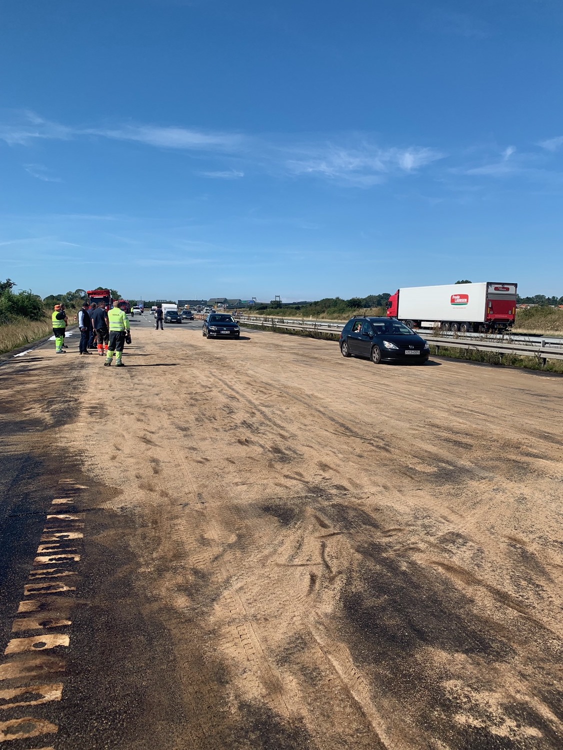 OPDATERING : MOTORVEJ E20 I ØSTGÅENDE RETNING ER ATTER FARBAR