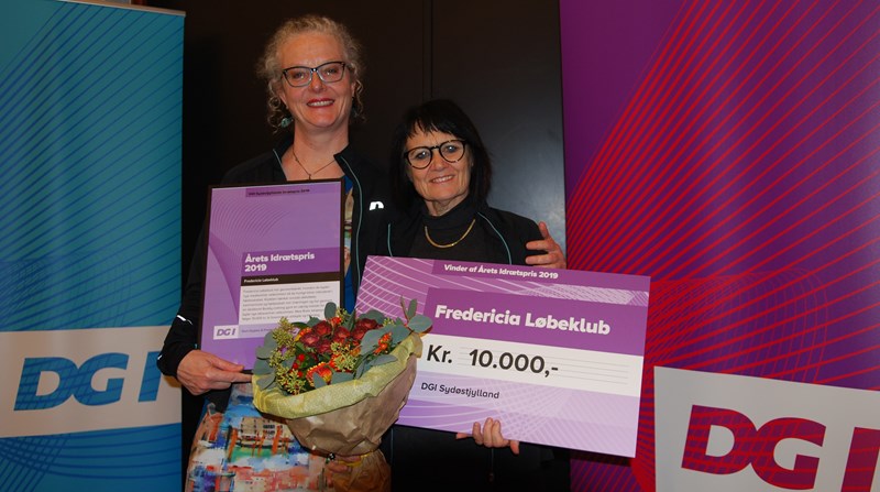 Fredericia Løbeklub løber med Årets Idrætspris 2019