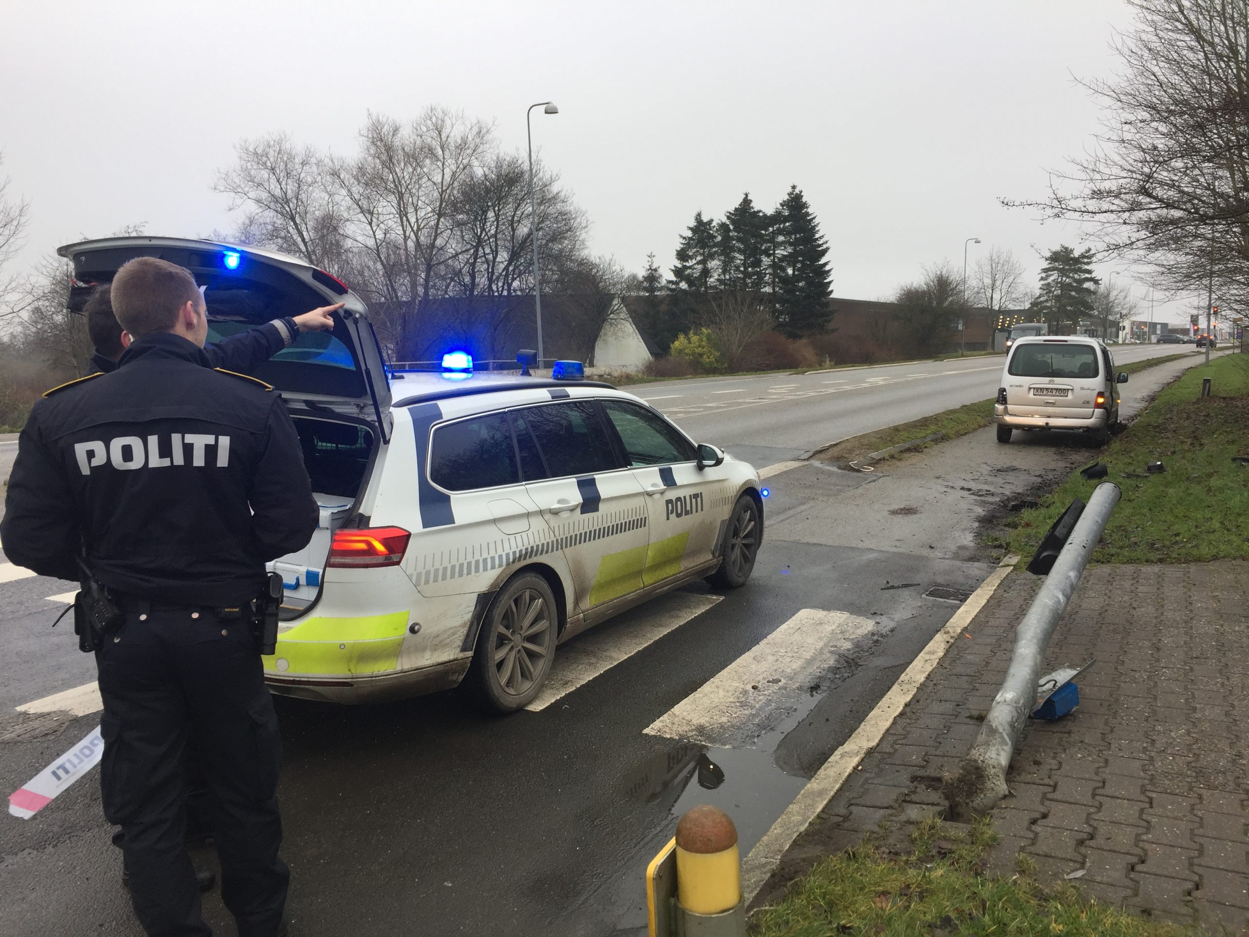 Trafikuheld på Vejlevej