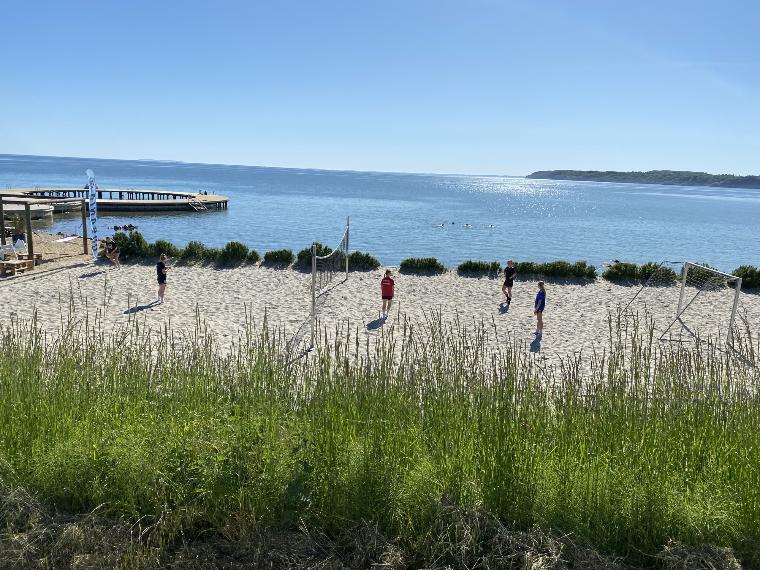 Nye badestole på Østerstrand