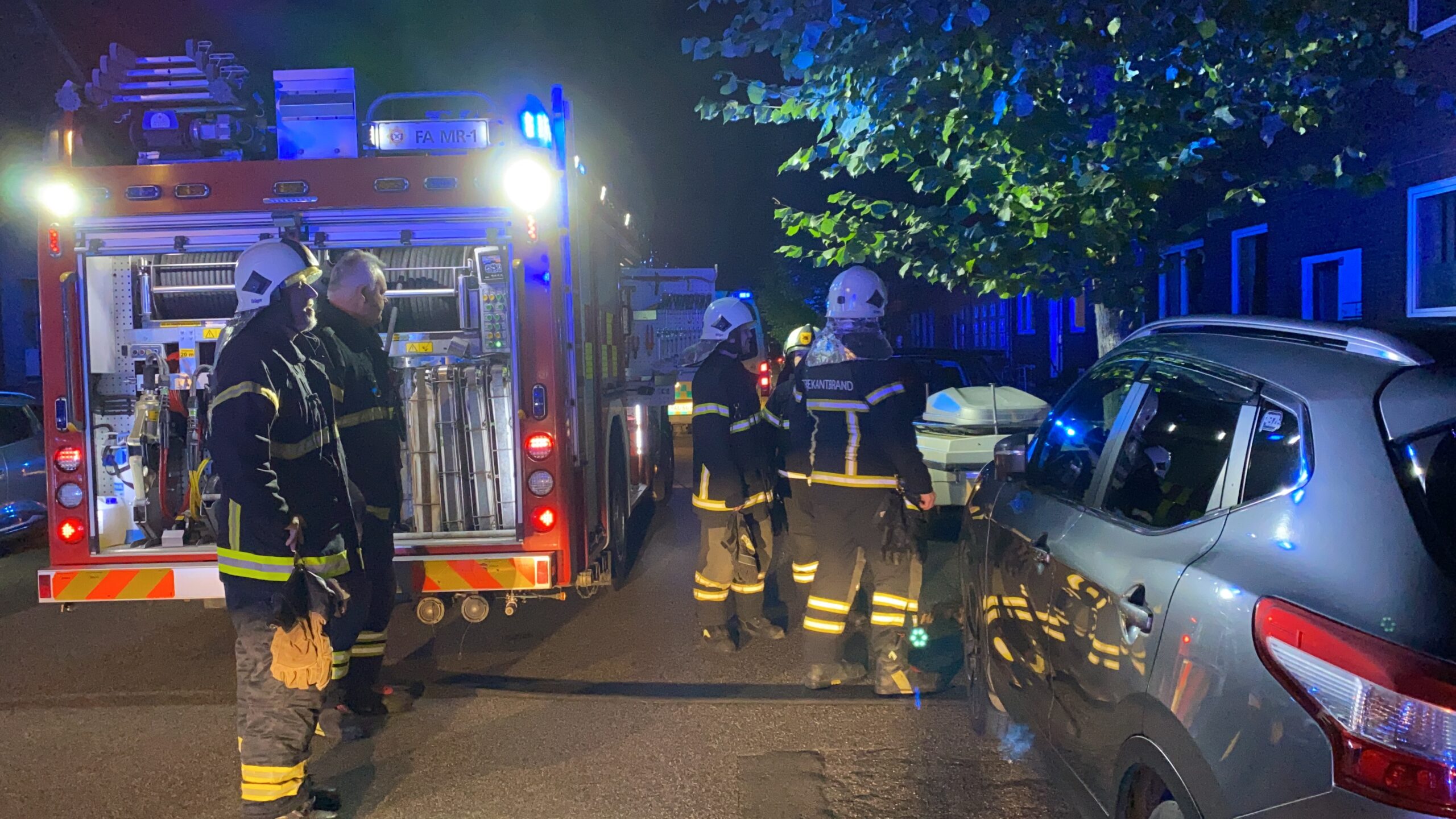 Se video: Røg i lejlighed i Kongensgade
