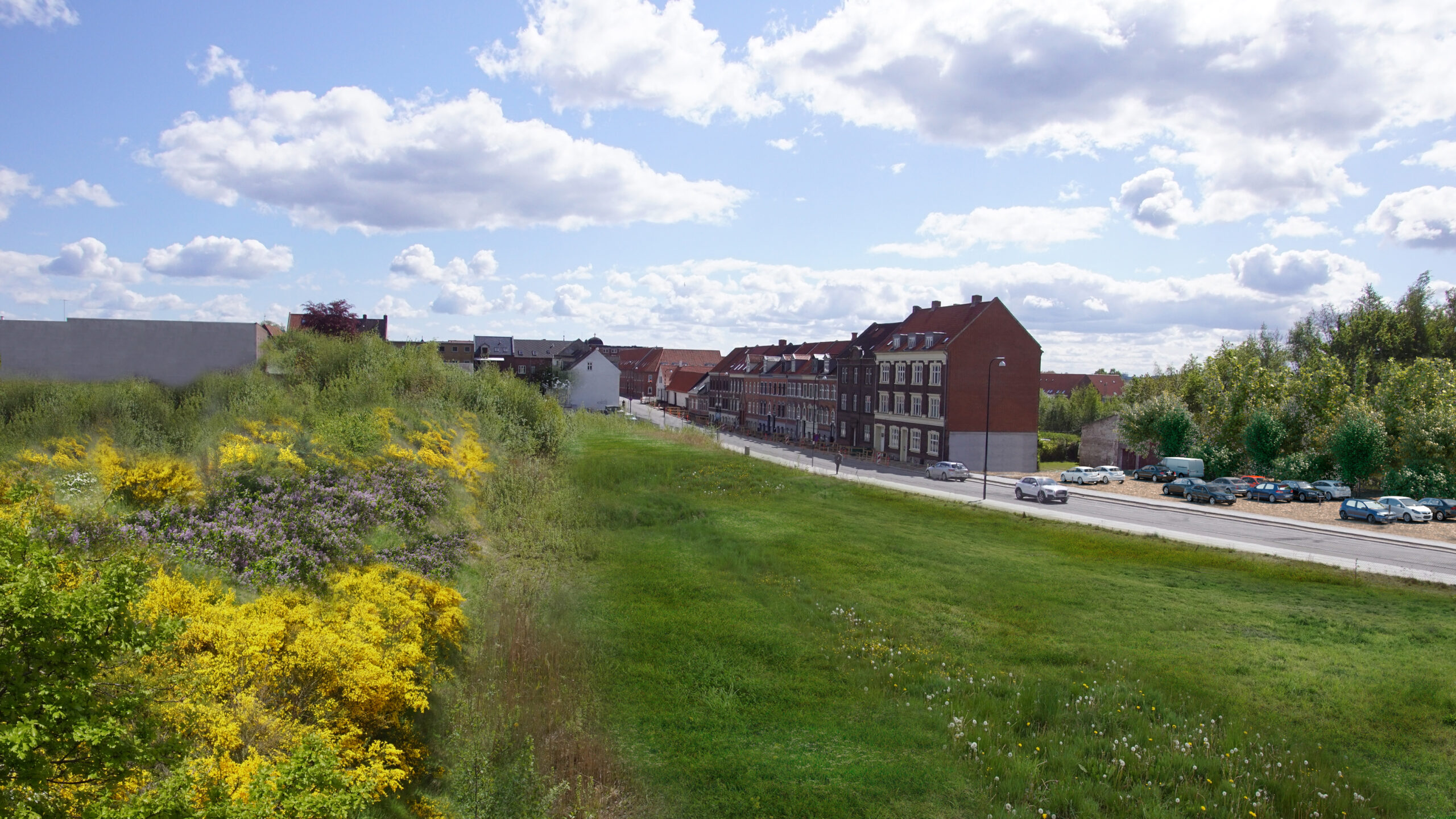 Tidligere VOSS-grund, tages midlertidig i brug