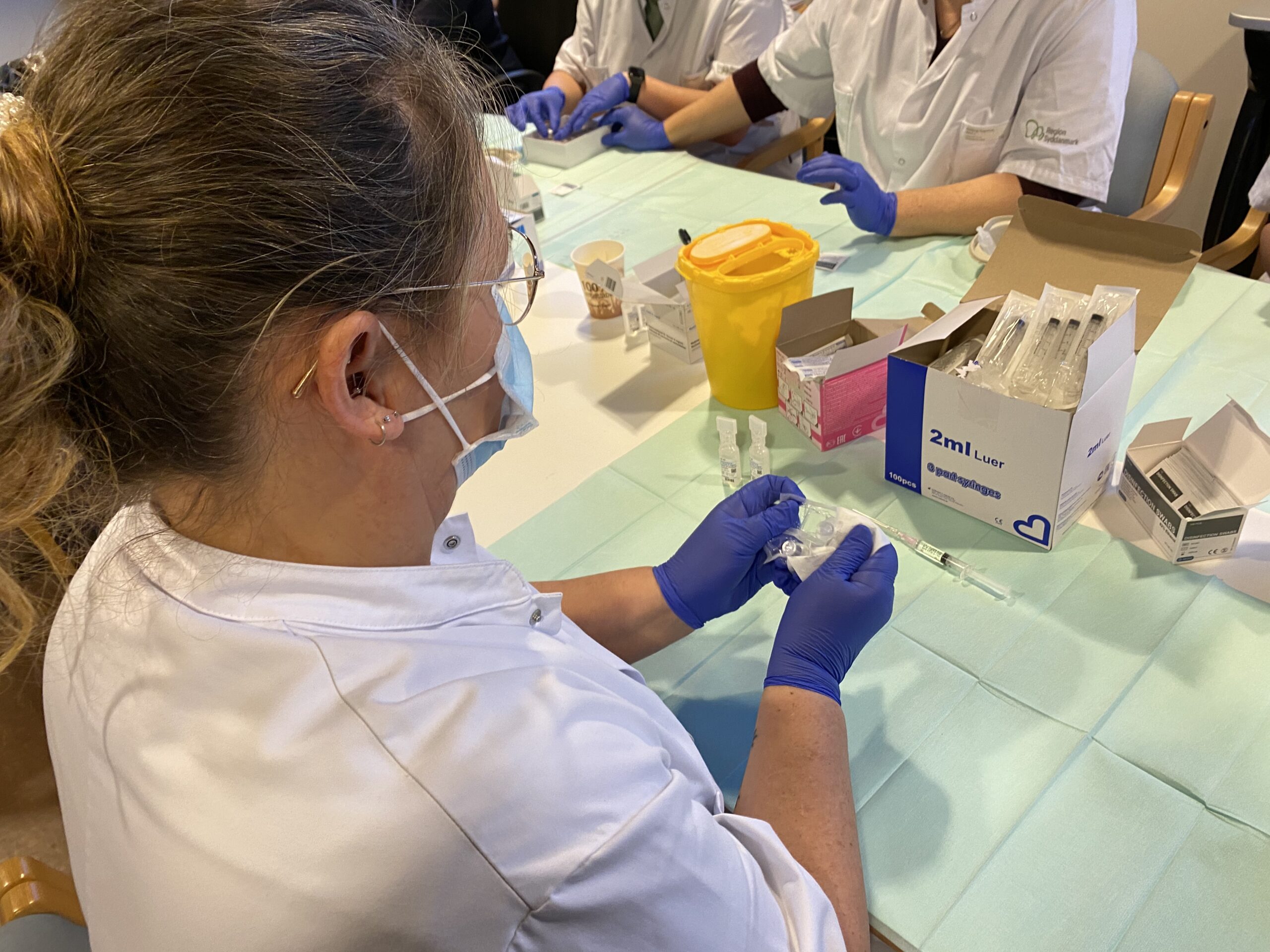 Status på COVID-19-vaccination i Region Syddanmark