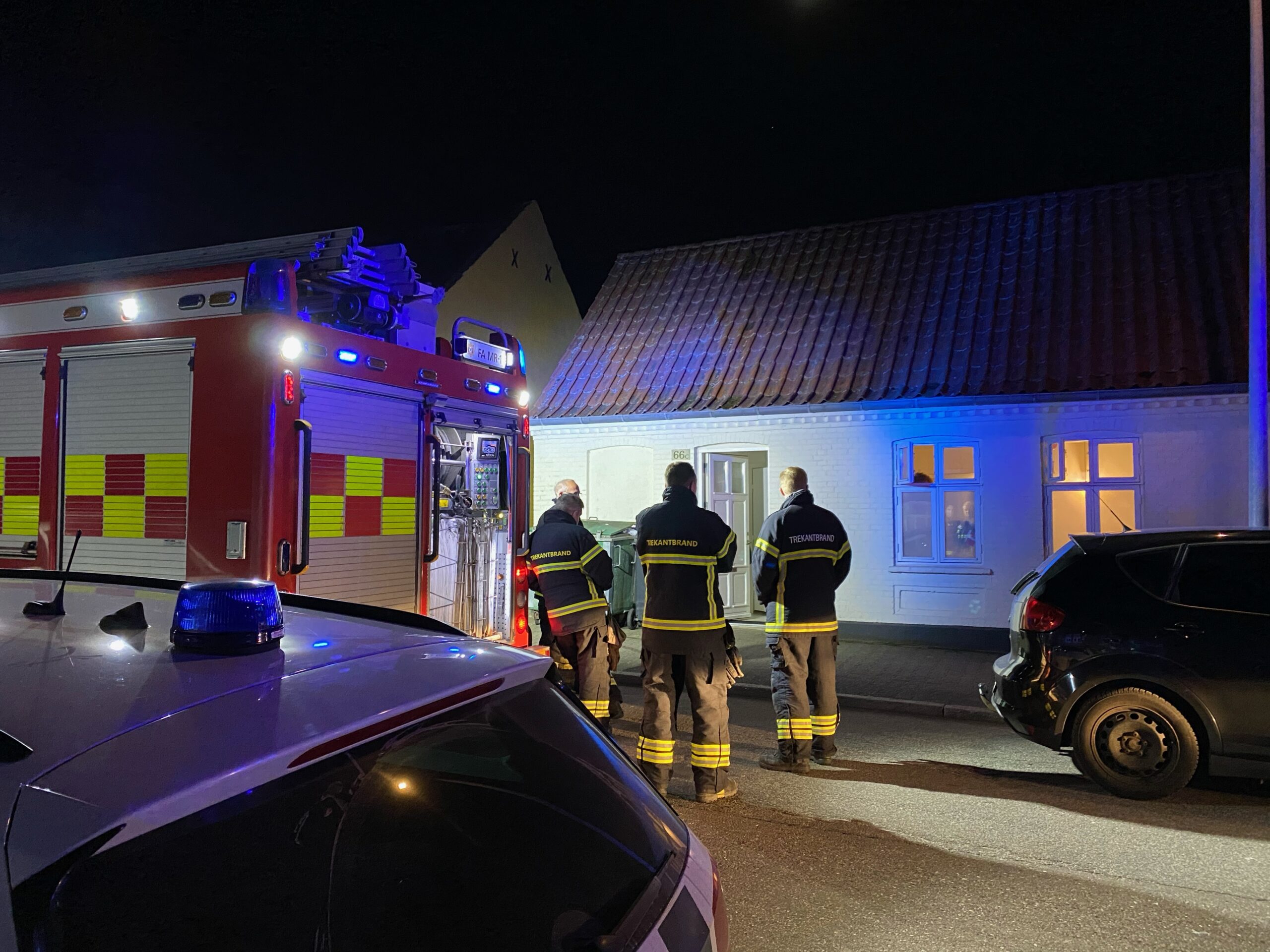 Søndag aften: Melding om ild i ejendom i Jyllandsgade