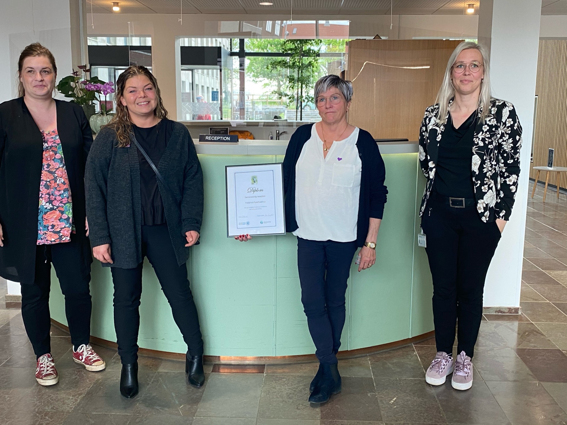 Receptionen på Sundhedshuset bliver endnu bedre