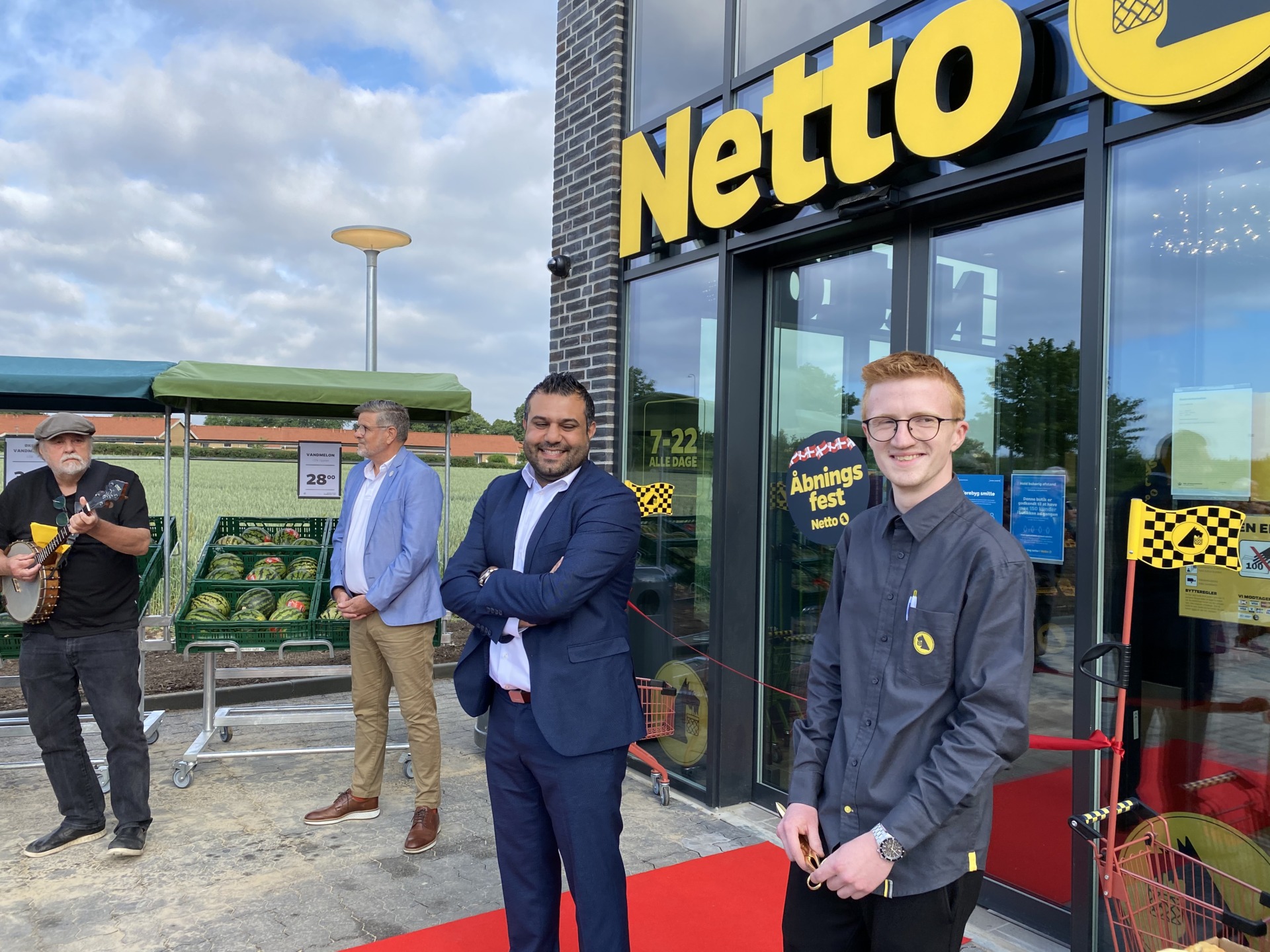 Netto åbnede torsdag i Taulov