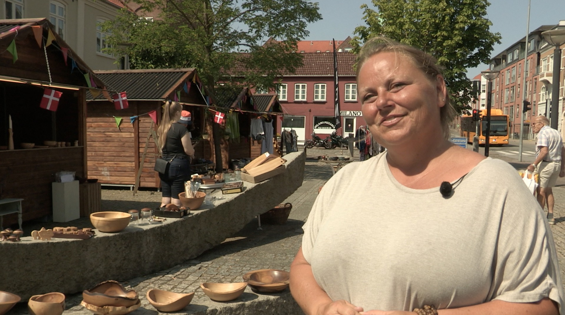 Sommeren i Fredericia: Marked og gode handler