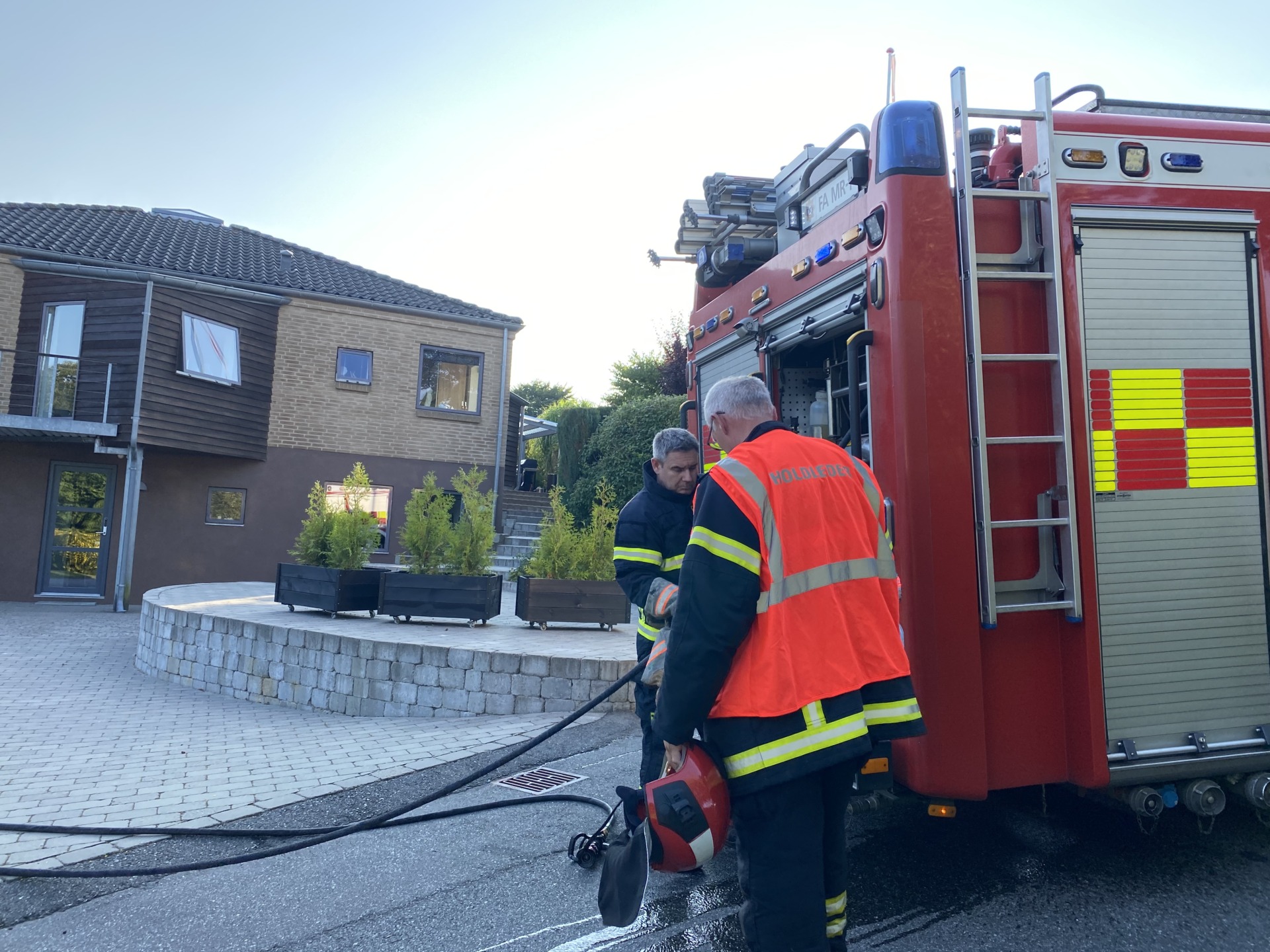 Brand på Ravnsgårdsvej i Snoghøj