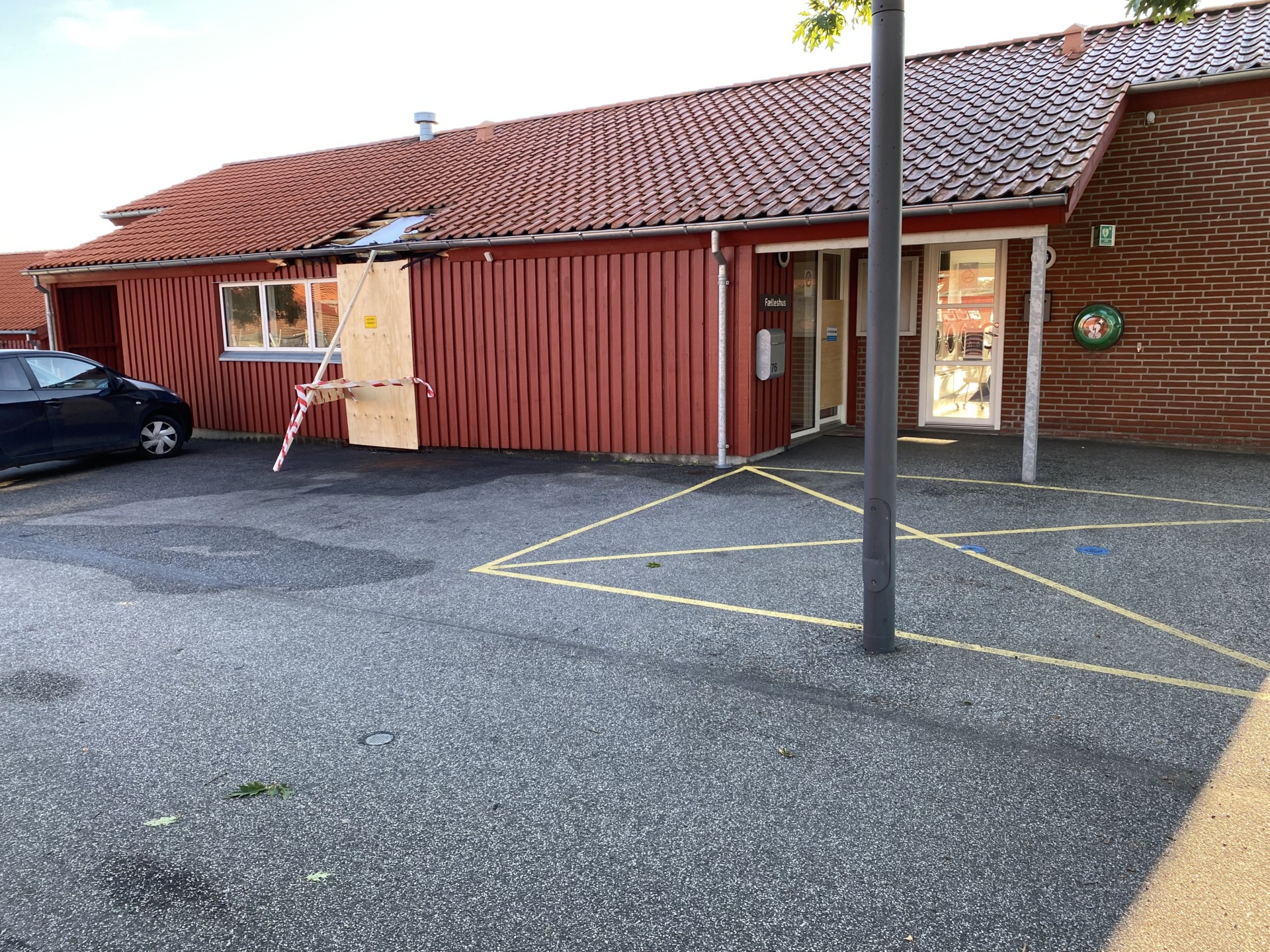 Kan være påsat: Brand i Fælleshus på Holmbjerggårdsvej